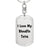 Love My Bloodfin Tetra - Luxury Dog Tag Keychain