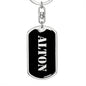 Alton v3 - Luxury Dog Tag Keychain