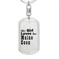 Maine Coon - Luxury Dog Tag Keychain
