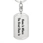 Great Dane's Home - Luxury Dog Tag Keychain