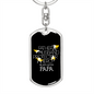 We Just Call Him Papa - Luxury Dog Tag Keychain