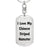 Love My Chinese Striped Hamster - Luxury Dog Tag Keychain