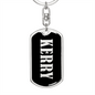 Kerry v02 - Luxury Dog Tag Keychain
