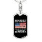 Our Flag - Luxury Dog Tag Keychain