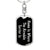 Airedale Terrier's Home v2 - Luxury Dog Tag Keychain