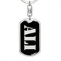 Ali v3 - Luxury Dog Tag Keychain