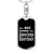 American Shorthair v2 - Luxury Dog Tag Keychain