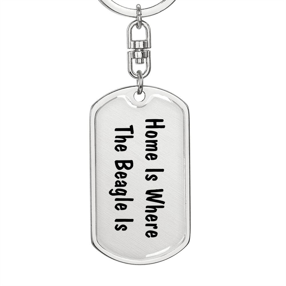 Beagle's Home - Luxury Dog Tag Keychain