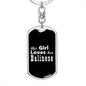 Balinese v2 - Luxury Dog Tag Keychain