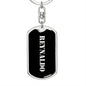 Reynaldo v3 - Luxury Dog Tag Keychain