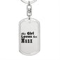 Manx - Luxury Dog Tag Keychain