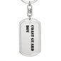 Coast Guard Boy - Luxury Dog Tag Keychain