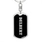 Delbert v3 - Luxury Dog Tag Keychain