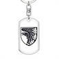 93rd Mechanized Brigade (Ukraine) v2 - Luxury Dog Tag Keychain