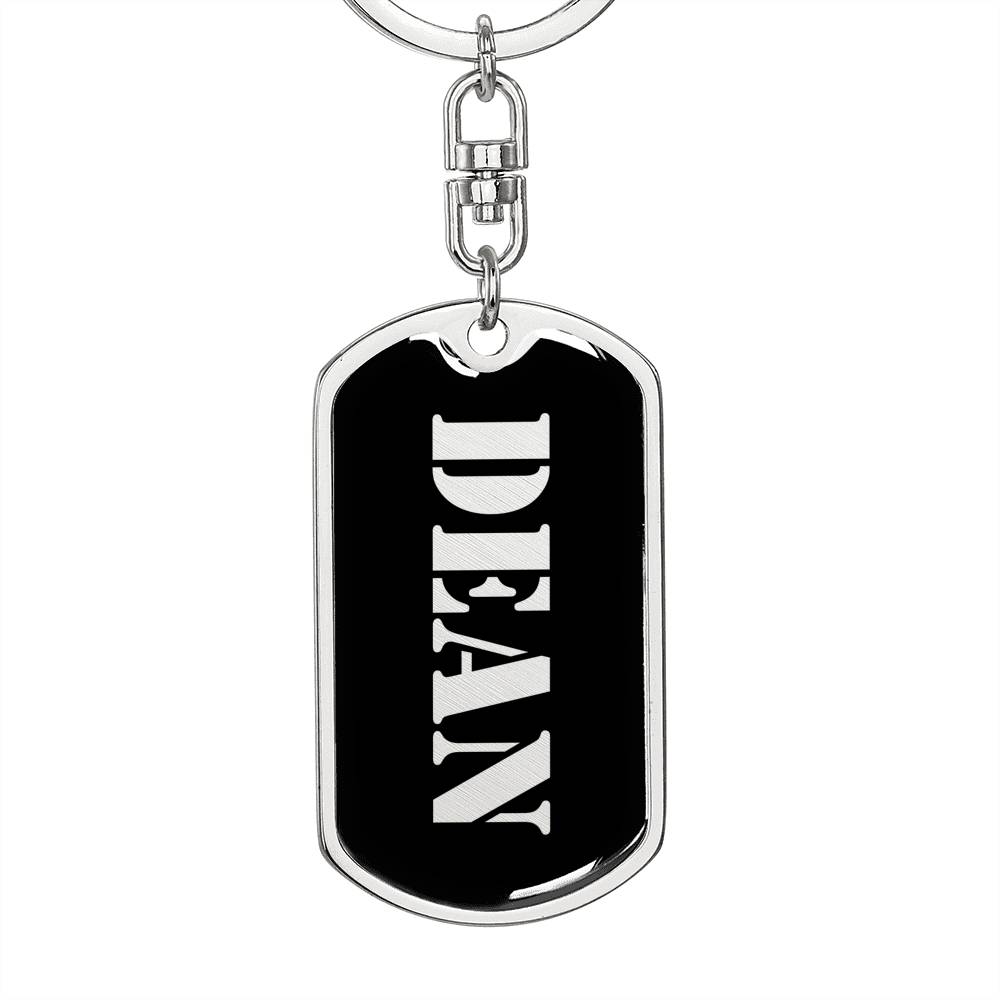 Dean v3 - Luxury Dog Tag Keychain