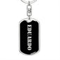 Eduardo v3 - Luxury Dog Tag Keychain