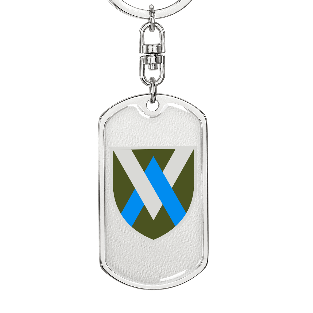 11th Army Aviation Brigade (Ukraine) - Luxury Dog Tag Keychain
