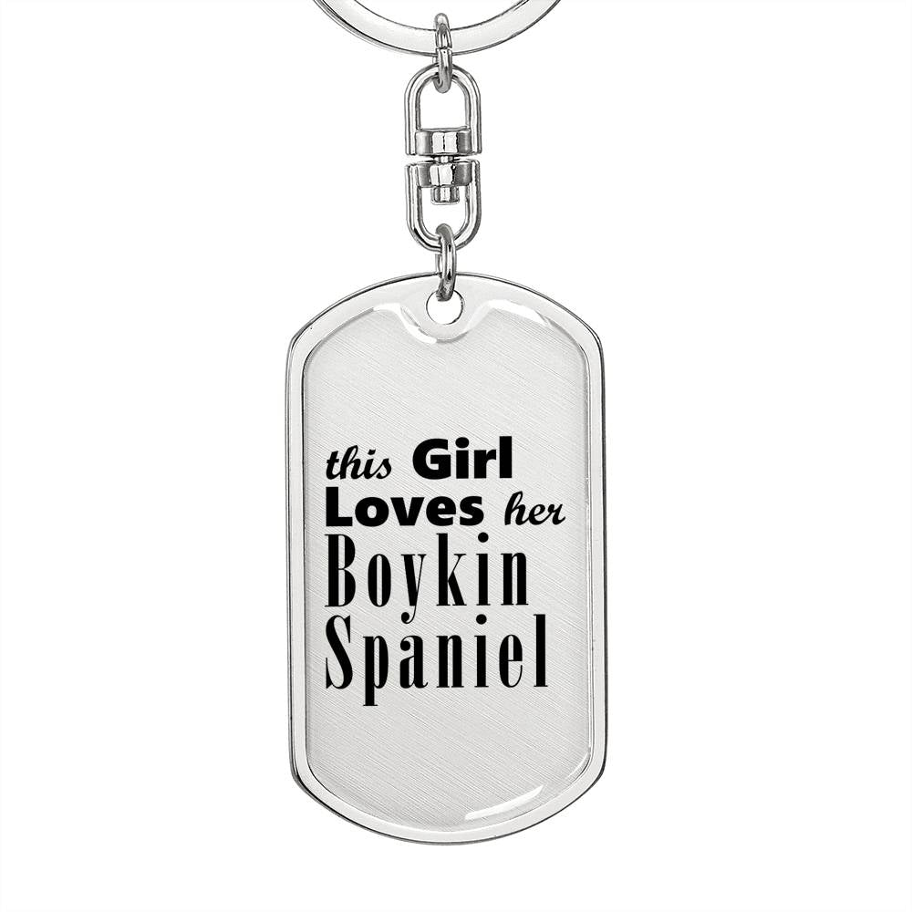 Boykin Spaniel - Luxury Dog Tag Keychain