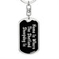 Shetland Sheepdog's Home v2 - Luxury Dog Tag Keychain