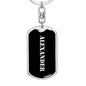 Alexander v3 - Luxury Dog Tag Keychain