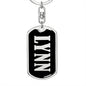 Lynn v02 - Luxury Dog Tag Keychain