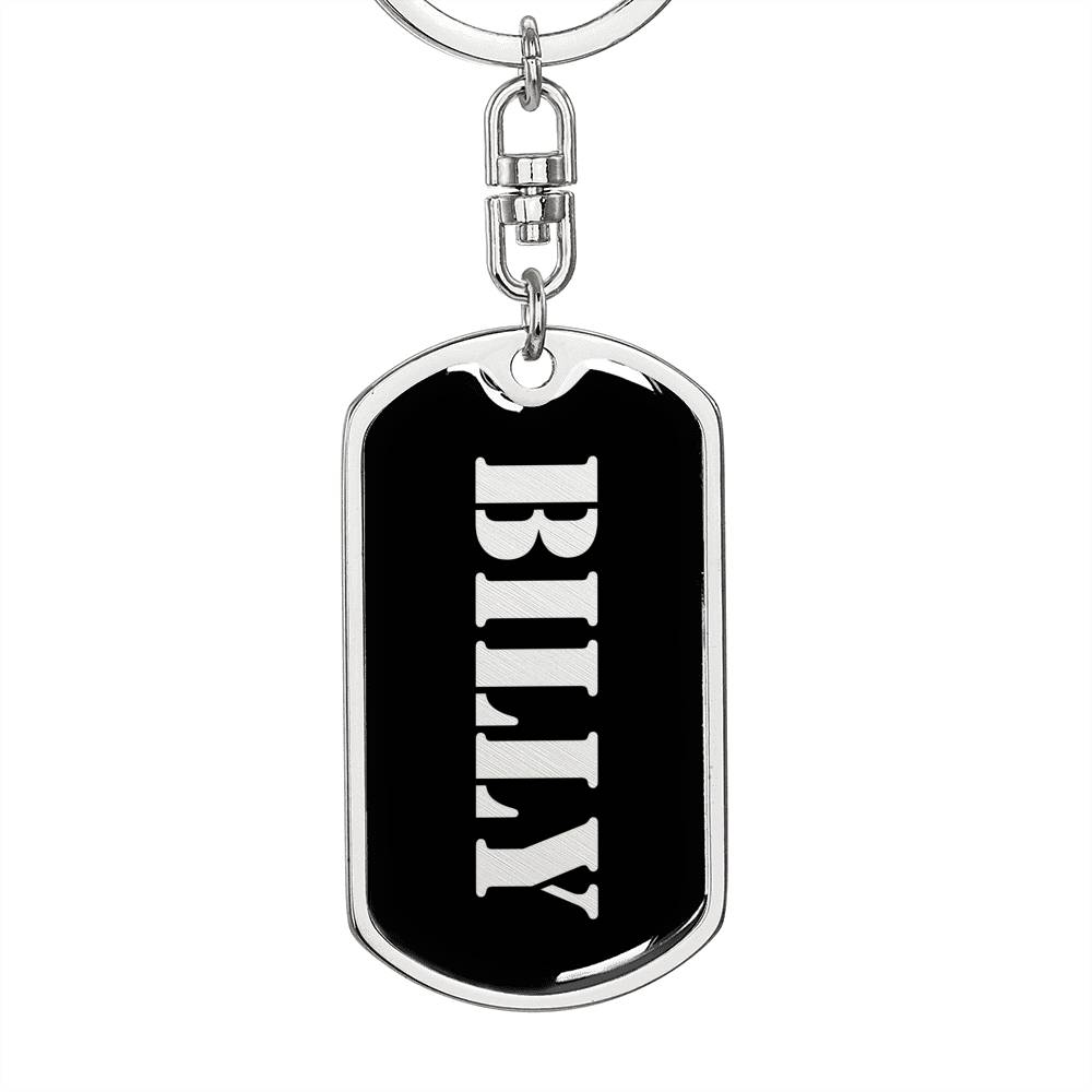 Billy v3 - Luxury Dog Tag Keychain