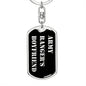 Army Ranger's Boyfriend v2 - Luxury Dog Tag Keychain