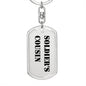 Soldier's Cousin - Luxury Dog Tag Keychain