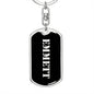 Emmett v3 - Luxury Dog Tag Keychain