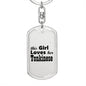 Tonkinese - Luxury Dog Tag Keychain