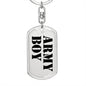 Army Boy - Luxury Dog Tag Keychain