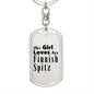 Finnish Spitz - Luxury Dog Tag Keychain