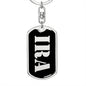 Ira v3 - Luxury Dog Tag Keychain