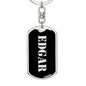 Edgar v3 - Luxury Dog Tag Keychain
