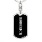 Roderick v3 - Luxury Dog Tag Keychain
