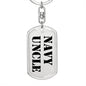 Navy Uncle - Luxury Dog Tag Keychain