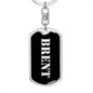 Brent v3 - Luxury Dog Tag Keychain