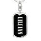 Lillian v02 - Luxury Dog Tag Keychain