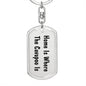 Cavapoo's Home - Luxury Dog Tag Keychain
