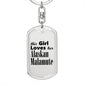 Alaskan Malamute - Luxury Dog Tag Keychain