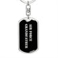 Air Force Grandfather v2 - Luxury Dog Tag Keychain