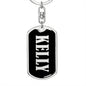 Kelly v02 - Luxury Dog Tag Keychain
