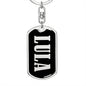 Lula v02 - Luxury Dog Tag Keychain