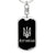 Luhansk v2 - Luxury Dog Tag Keychain