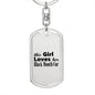 Black Mouth Cur - Luxury Dog Tag Keychain