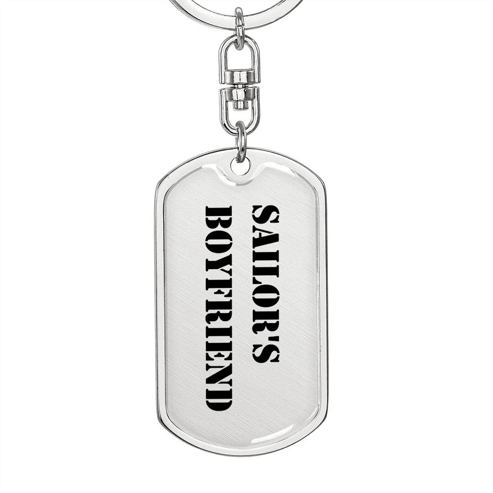 Sailor's Boyfriend - Luxury Dog Tag Keychain
