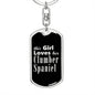 Clumber Spaniel v2 - Luxury Dog Tag Keychain
