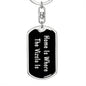Vizsla's Home v2 - Luxury Dog Tag Keychain