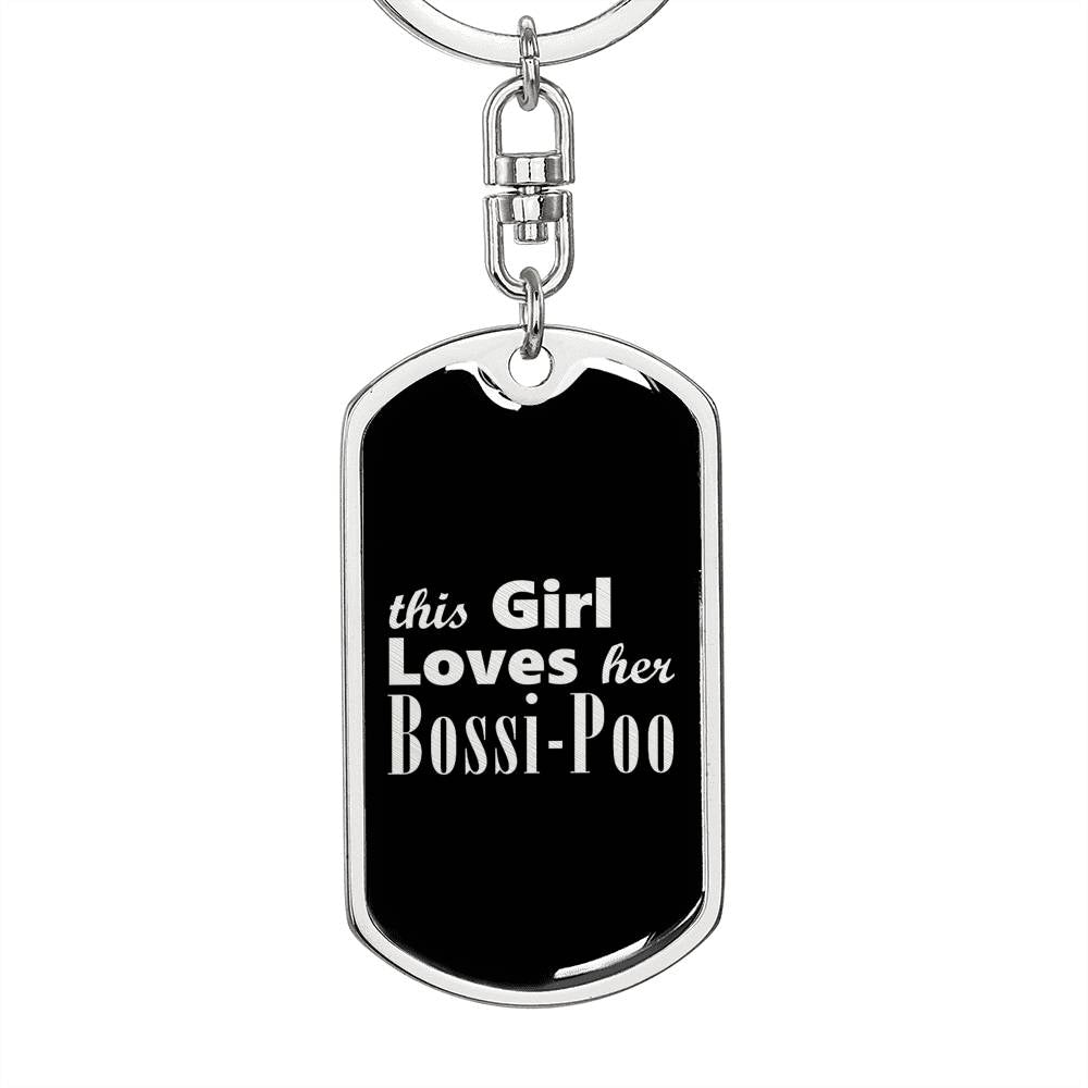 Bossi-Poo v2 - Luxury Dog Tag Keychain