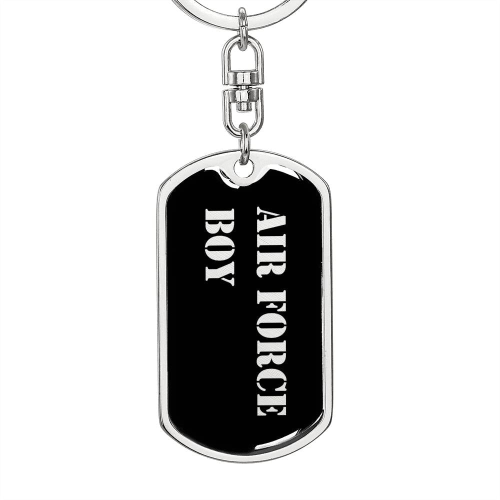 Air Force Boy v2 - Luxury Dog Tag Keychain